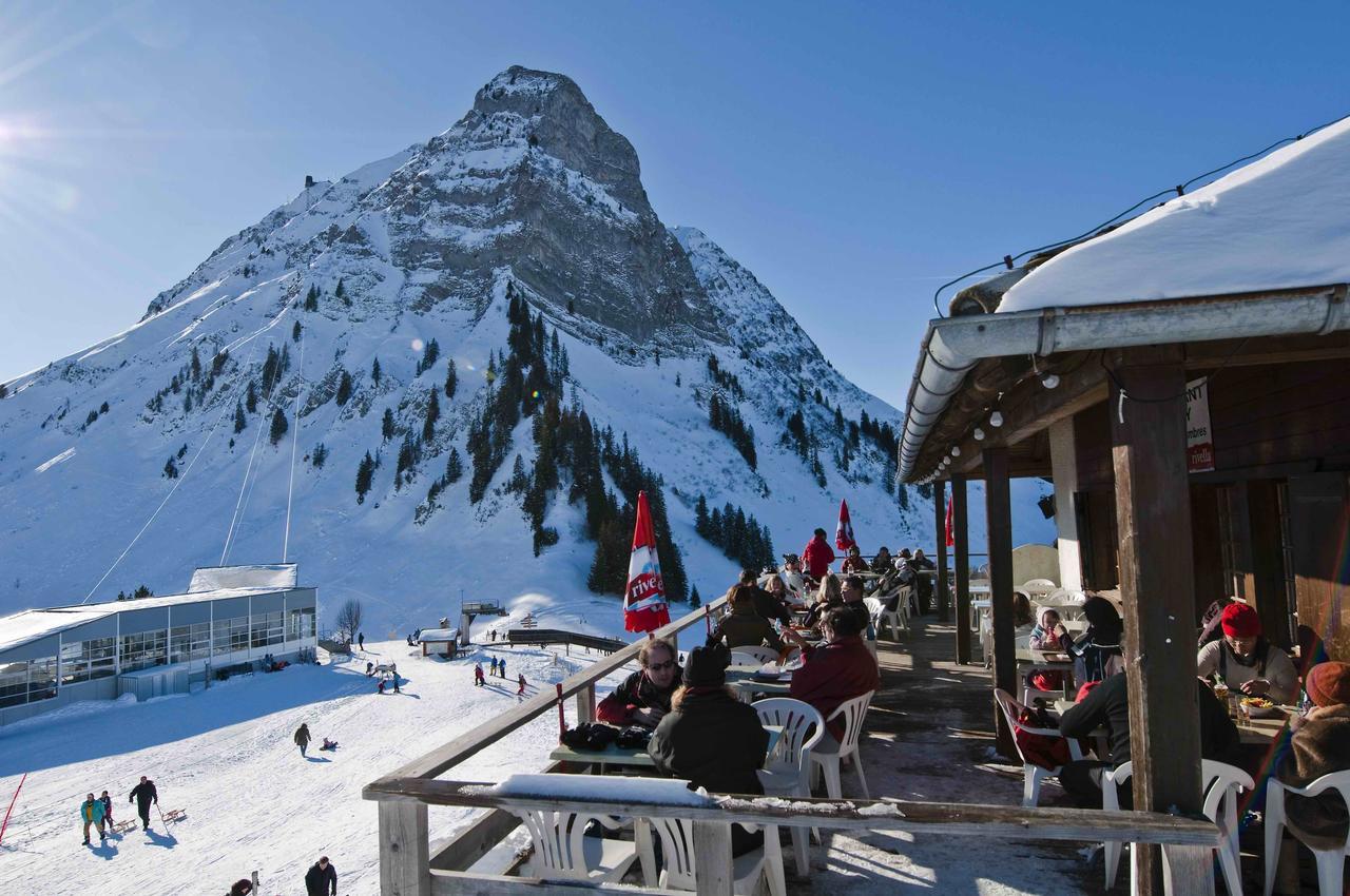 Refuge De Plan-Francey Hotel Moleson Exterior foto